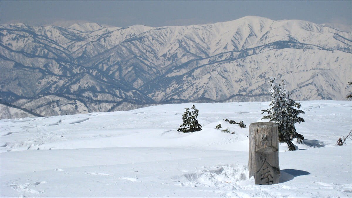 冬の会津駒ケ岳